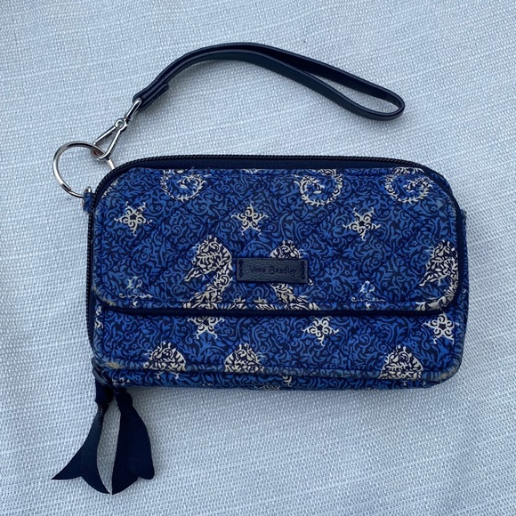 Vera Bradley Wristlet / Wallet in Seahorse Of Course - Picture 1 of 10